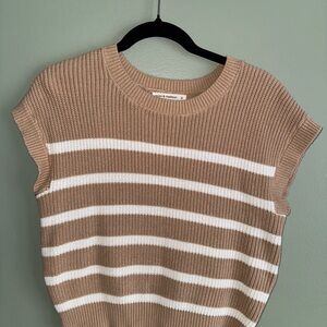 Moon & Madison Beige Knit Sweater